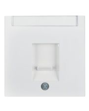 Накладка для суппортов под модуль RJ12/RJ45 полярная белизна Berker S.1