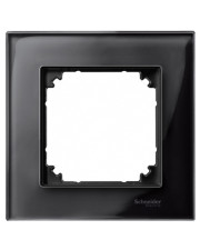 Рамка одинарная M-ELEGANCE glass оникс Merten, MTN404103