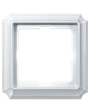 Рамка одинарная Antik белая Merten, MTN483119
