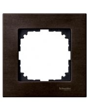 Рамка одинарная M-ELEGANCE wood венге Merten, MTN4051-3471