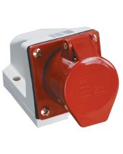 Трехфазный разъем IEK ССИ-124 (3Р+PЕ) 32А 380V IP44