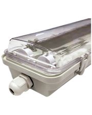 Світильник Євросвітло EVRO-LED-SH-40 G13 1200мм із пластиною