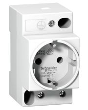 Розетка на DIN-рейку Schneider electric