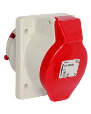 Наклонный силовой разъем WALTHER WL530406 (3p+PE) 32А IP44