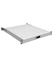 Выдвижная полка Zpas WZ-5841-25-03-550-011 19" 1U глубиной 450-550 мм серая