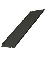 Стальная заглушка Zpas WZ-SB00-33-02-161 19" 2U черного цвета