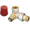 Угловой (правый) термоклапан Danfoss 013G0233 RA-N 15 (вход 1/2'' выход 1/2'')