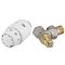 Термостатический комплект угловой Danfoss 013G5143 RA-FN+RAS-C2 1/2''