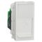 Одинарная компьютерная розетка Schneider Electric NU341018 RJ45 cat.5e UTP с полем для надписи 1М (белая)