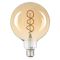 Филаментная лампа Vestum 1-VS-2507 «винтаж» Golden Twist G95 6Вт 2500K E27