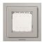 Одноместная рамка ABB Zenit 2CLA327100N1701 N3271 GR IP55 (серая)