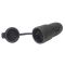 Герметичне штепсельне гніздо KANLUX GRIP GP/S (04862) із кришкою чорне