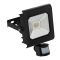 Светодиодный прожектор KANLUX ANTRA LED10W-NW-SE B (25701) с датчиком движения черный