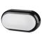 Фасадный LED светильник V-TAC Rectangle Oval Dome SKU-1308 8Вт 230В 3000К IP54 (черный) 3800157620260