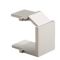 Заглушка Kontakt Simon Simon 54 Premium BWB/43 под RJ45 типа Keystone (серебро)