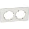 Двухпостовая рамка Legrand Celiane (069072) IP44 (белый)