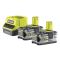 Аккумулятор и зарядное устройство Ryobi One+RC18120-250 Lithium+ (5133003364) 18В 2х5.0А/ч