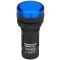 Синий LED индикатор Schrack BZ501217B 230В AC