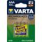 Аккумулятор Varta 56663101404 RECHARGEABLE ACCU ENDLESS AAA 550мАч BLI 4 NI-MH