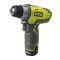 Шуруповерт-дрель Ryobi R12DD-LL13S (5133001802) 12В 2х1.3A/ч 10мм 2 скорости (с ЗУ)