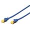 Патч-корд Digitus DK-1644-A-030/B Cat 6a S-FTP 3м AWG 26/7 (синий)