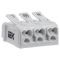 Пружинна сполучна клема IEK UKZ-B06-3P-F0-E0-10 КСП3-L+N+PE