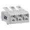 Пружинна сполучна клема IEK UKZ-B06-3P-F1-E0-10 КСПн3-L+N+PE