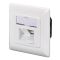 Настенная розетка Digitus DN-9001-N Cat.5e STP 2xRJ45 8P8C для скрытой проводки
