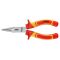 Полированные прямые удлиненные плоскогубцы Neo Tools 01-223 160мм 1000В CrV