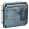 Пластиковий корпус IEK MSP1-N-03-55 ЩУРн-П 1/3 IP66 PC