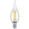 LED лампа IEK LLF-CB35-5-230-30-E14-CL CВ35 (свеча на ветру) 5Вт 230В 3000К E14 серия 360°