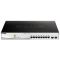 Комутатор D-Link DGS-1210-10MP/FL 8x1GE PoE 2xSFP PoE 802af/aT 130W (DGS-1210-10MP/FL)