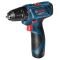 Аккумуляторный шуруповерт-дрель Bosch GSR 120-LI 12В 2х15Ач Li-On с фонариком GLI 12V-300 (06019F7005)