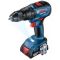 Ударный шуруповерт-дрель Bosch Professional GSB 18V-50 18В 2х20Ач ЗУ GAL 18V-20 L-Case (06019H5100)
