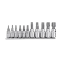 Набор головок Whirlpower 1613-1711 (24310) 1/4" и 3/8" Torx (11шт)