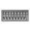 Набор головок со вставкой Whirlpower AN-SK56 (23303) Н5-Н19 Hex 1/2" (18шт в ложементе)
