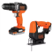 Набор из двух электроинструментов Black&Decker BDCK122S1S BDCHD12S1, BDCJS12N с 1 АКБ