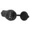 Каучуковая переносная розетка E.Next e.socket.rubber.029.16 16А с заземлением и защитной крышкой (s9100024)