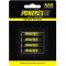 Аккумулятор Powerex MHRAAAP4 с низким саморазрядом AAA Ni-Mh 1.2В 1000mАч 4шт в блистере