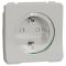 Розетка Schneider Electric MUR39134 с з/к и шторками IP55 (белая)