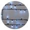 Уличная светодиодная гирлянда Delux EN STRING 100LED (90016597) 10м (2х5м) IP44 (белый свет) черный шнур