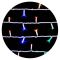 Уличная разноцветная LED гирлянда Delux EN STRING 200LED (90012981) 20м (2х10м) 40 мигающих диодов IP44 белый шнур