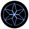 Уличная LED гирлянда Delux EN MOTIF Star (90012983) 60х60см 13 мигающих диодов IP44 (белый свет)