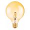 Светодиодная диммируемая лампа Osram 1906 LED Globe 6,5W/824 230V FIL Gold DIM E27 (4058075808997)