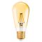Светодиодная лампа Osram 1906 LEDison D 6,5W/824 230V FIL Gold E27 (4052899972360)