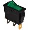 Переключатель Аско-Укрем KCD3-101N GR/B (0-I) с подсветкой зеленый (A0140040028)