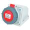 Накладная силовая розетка TNSy PRO 1142 3Р+PЕ 16А 380В IP67 (TNSy5502047)