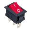 Переключатель TNSy KCD1-102 R/B красный (TNSy5500674)
