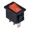 Переключатель TNSy KCD1-2-101N R/B с подсветкой красный (TNSy5500689)