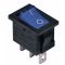 Переключатель TNSy KCD1-2-101N BL/B с подсветкой синий (TNSy5500691)